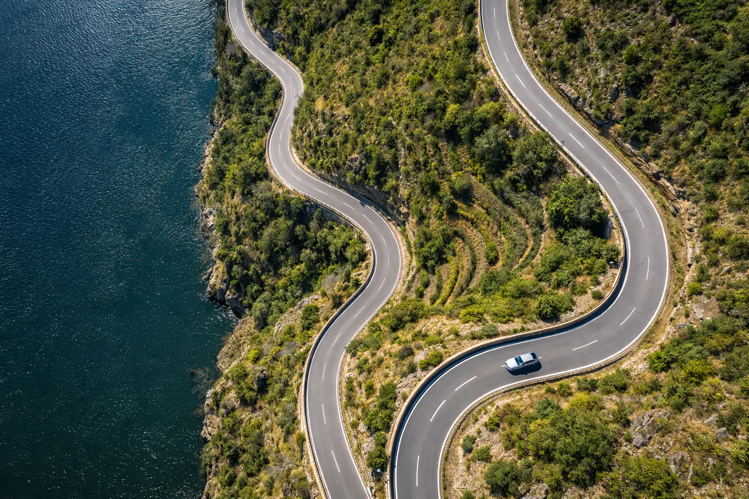 Percorso preparato prima della prenotazione auto